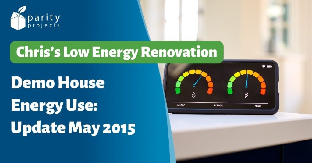 Demo House Energy Use Update May 2015