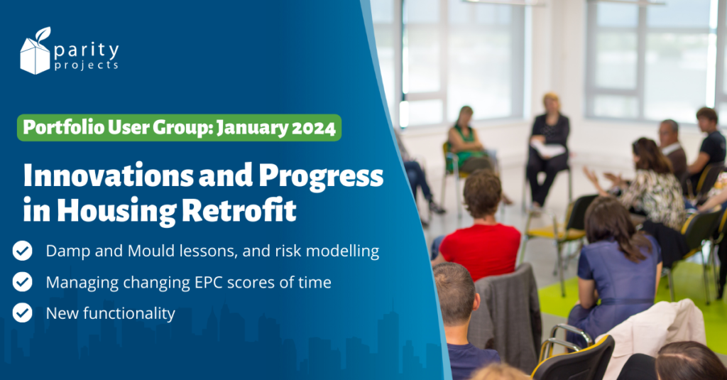 Innovations and Progress in Housing Retrofit: January 2024 Portfolio User Group